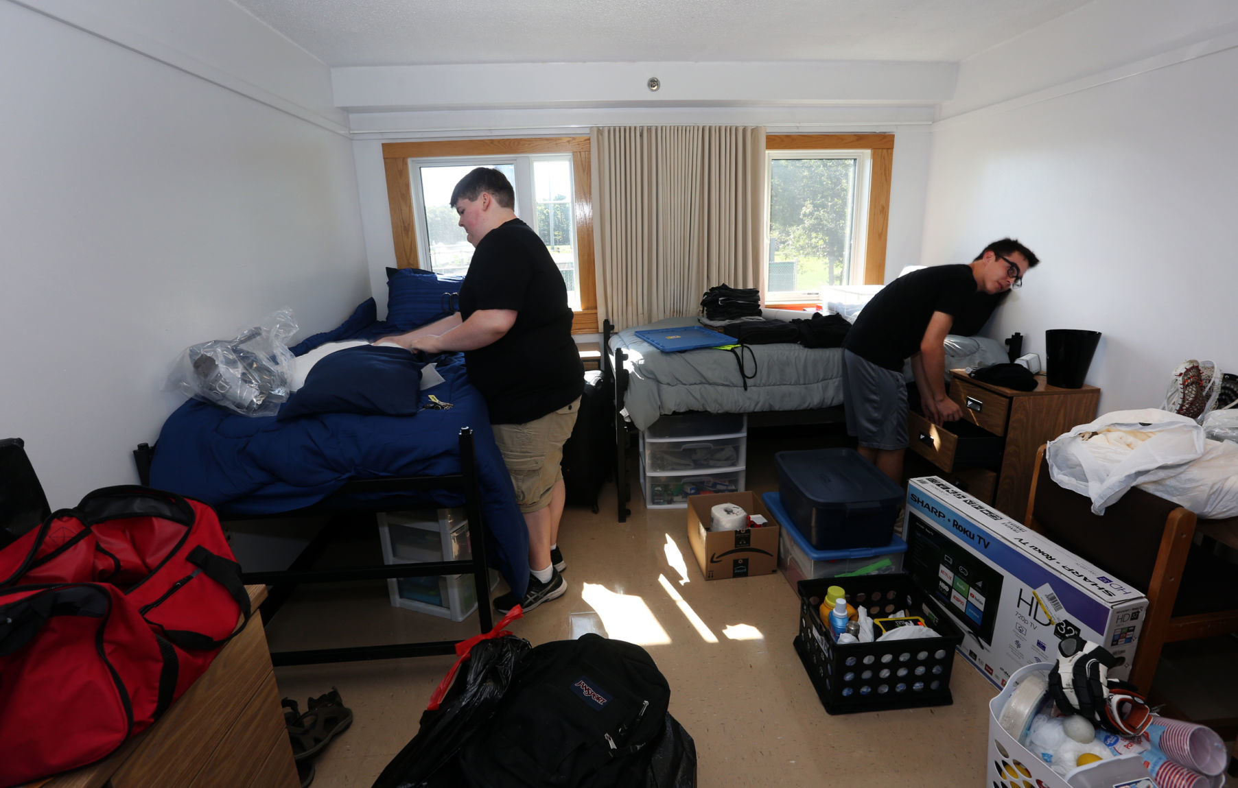 Stockton move in day